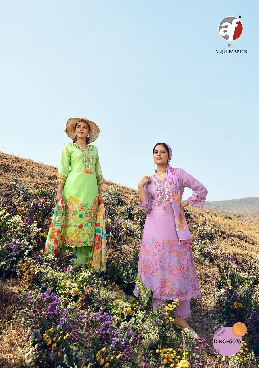 Anju fabrics rhythm vol 2 Kurti exporter in Ahmedabad